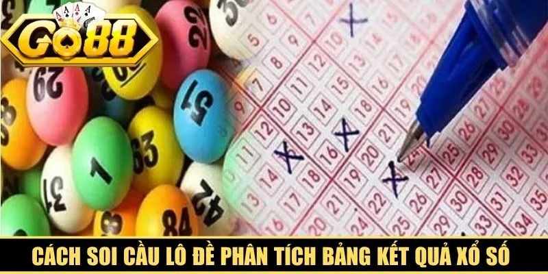 Cách soi cầu lô đề phân tích bảng kết quả xổ số hiệu quả nhất