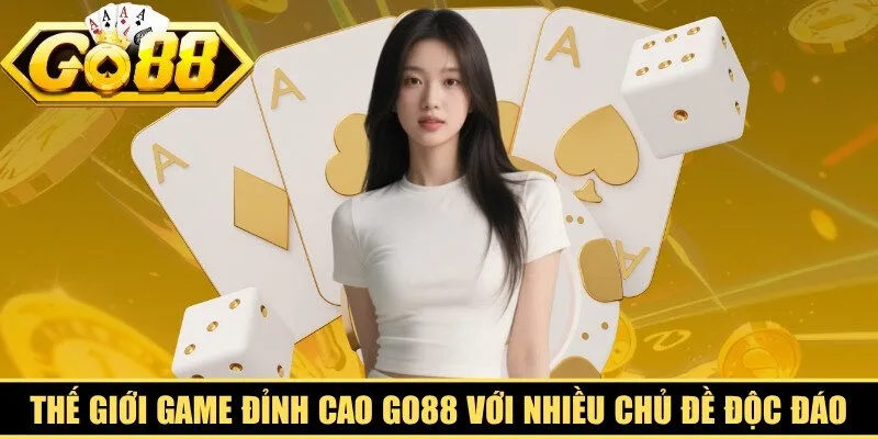 Thế giới game đỉnh cao Go88 với nhiều chủ đề độc đáo khó cưỡng