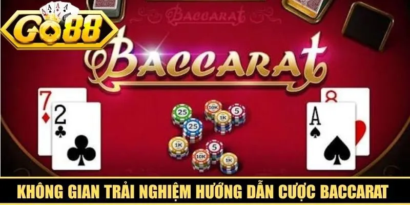 Không gian trải nghiệm hướng dẫn cược baccarat sang trọng và chuyên nghiệp