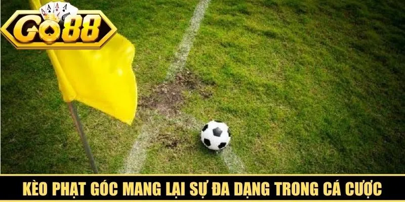 Kèo phạt góc mang lại sự đa dạng trong lựa chọn cá cược