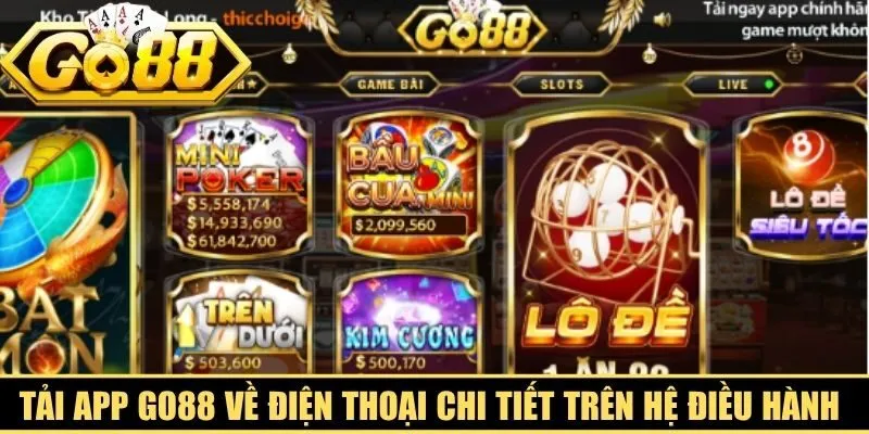 Tải app Go88 về điện thoại chi tiết trên hệ điều hành iOS