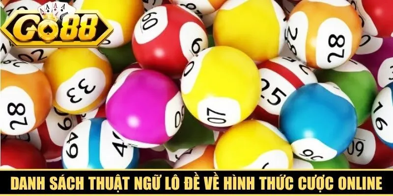 Danh sách các thuật ngữ lô đề về hình thức đặt cược online